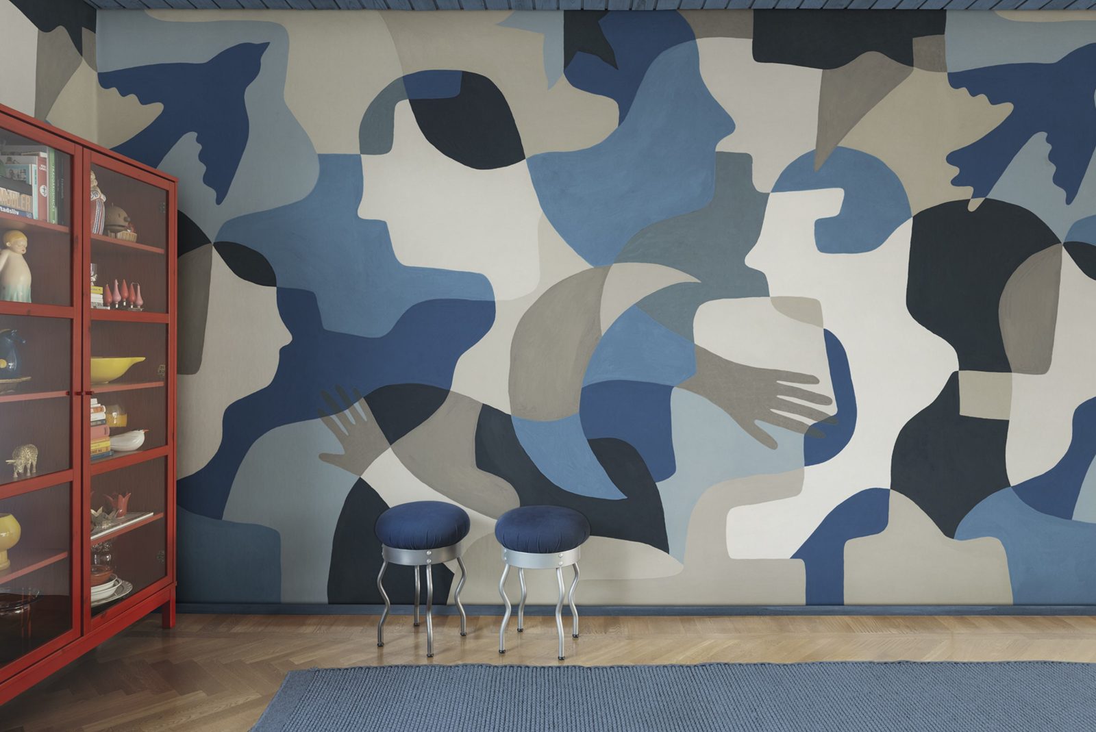Silent Conversation, Blue, Rebel Walls 3