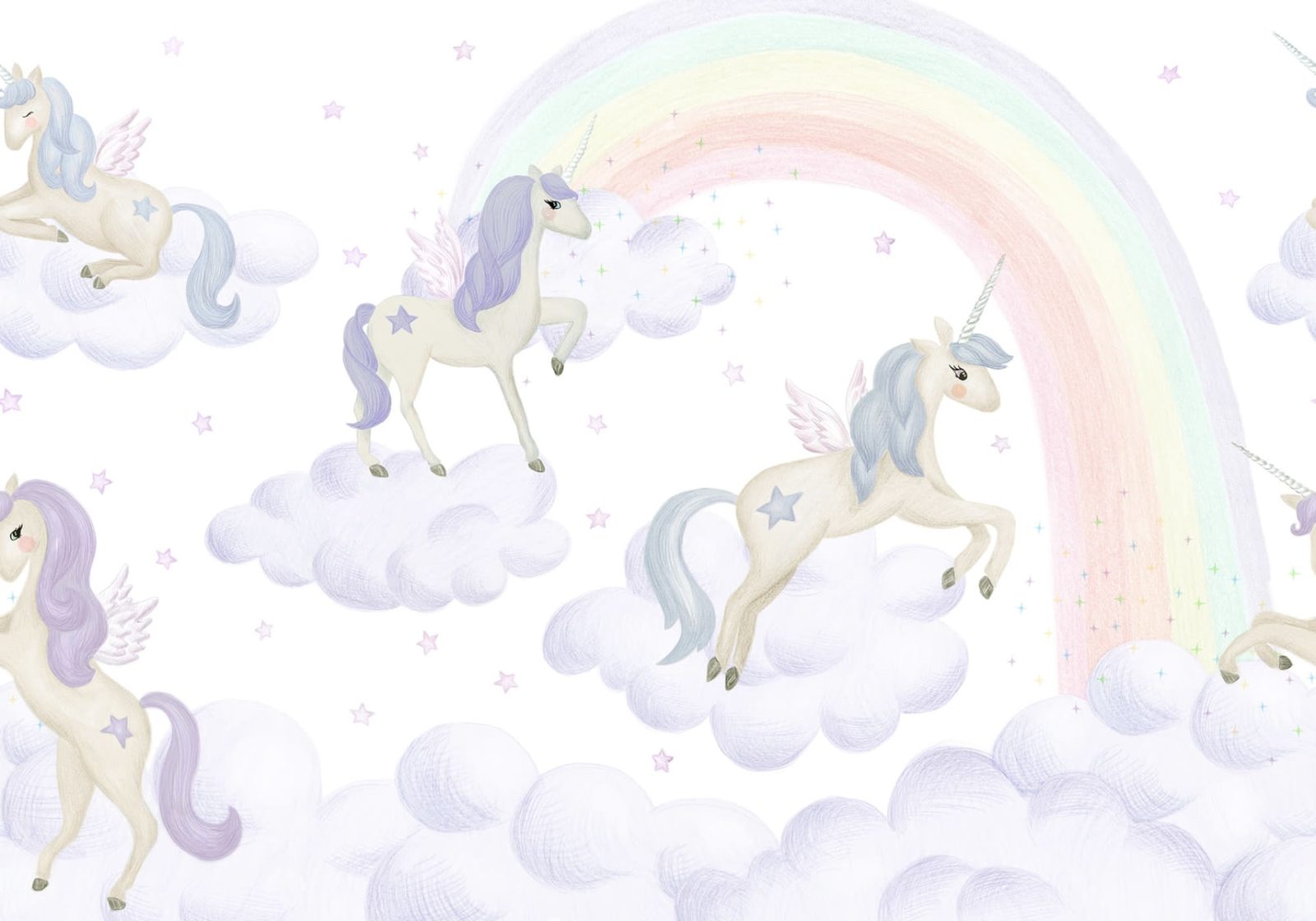 Unicorn Sky, Lilac, Rebel Walls