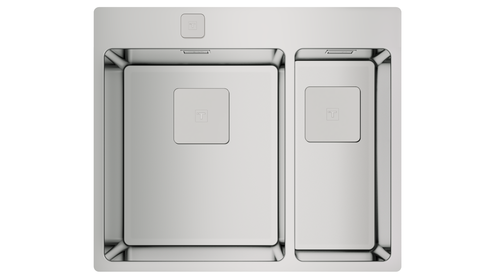 Chiuvetă "PureLine” din inox, 2 cuve, instalare Top & Flush - Teka ForLinea RS15 2B 580 AUTO 5