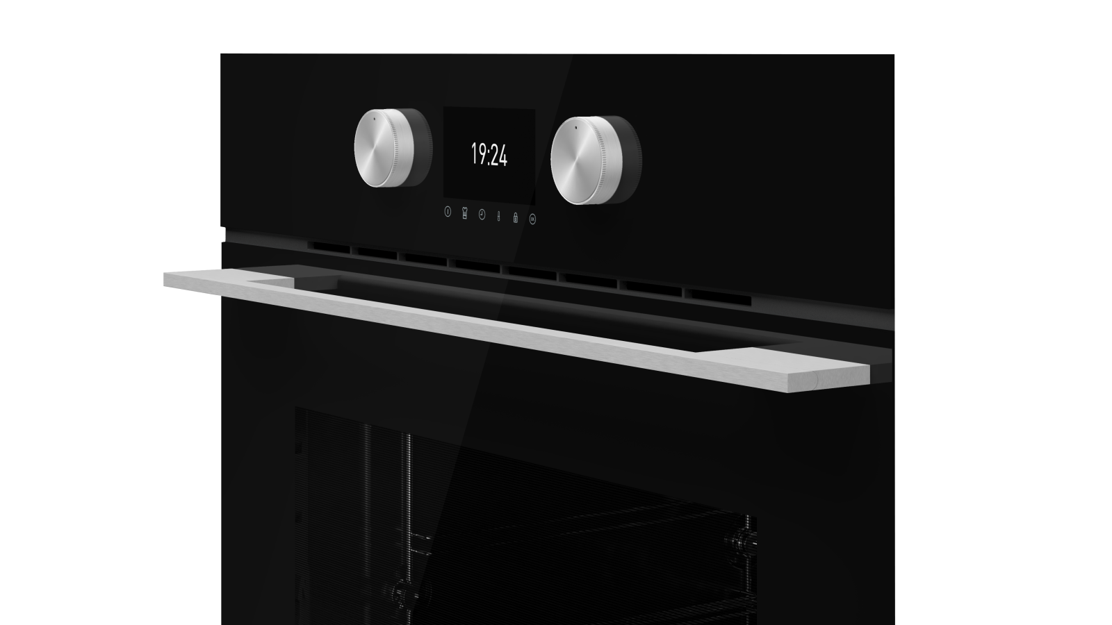 Cuptor multifuncţional, asistent personal de preparare (PCA): 20 de reţete presetate şi sistem Surround Temp (Turbo) - 12 funcţii de preparare - Teka HLB 8600 6