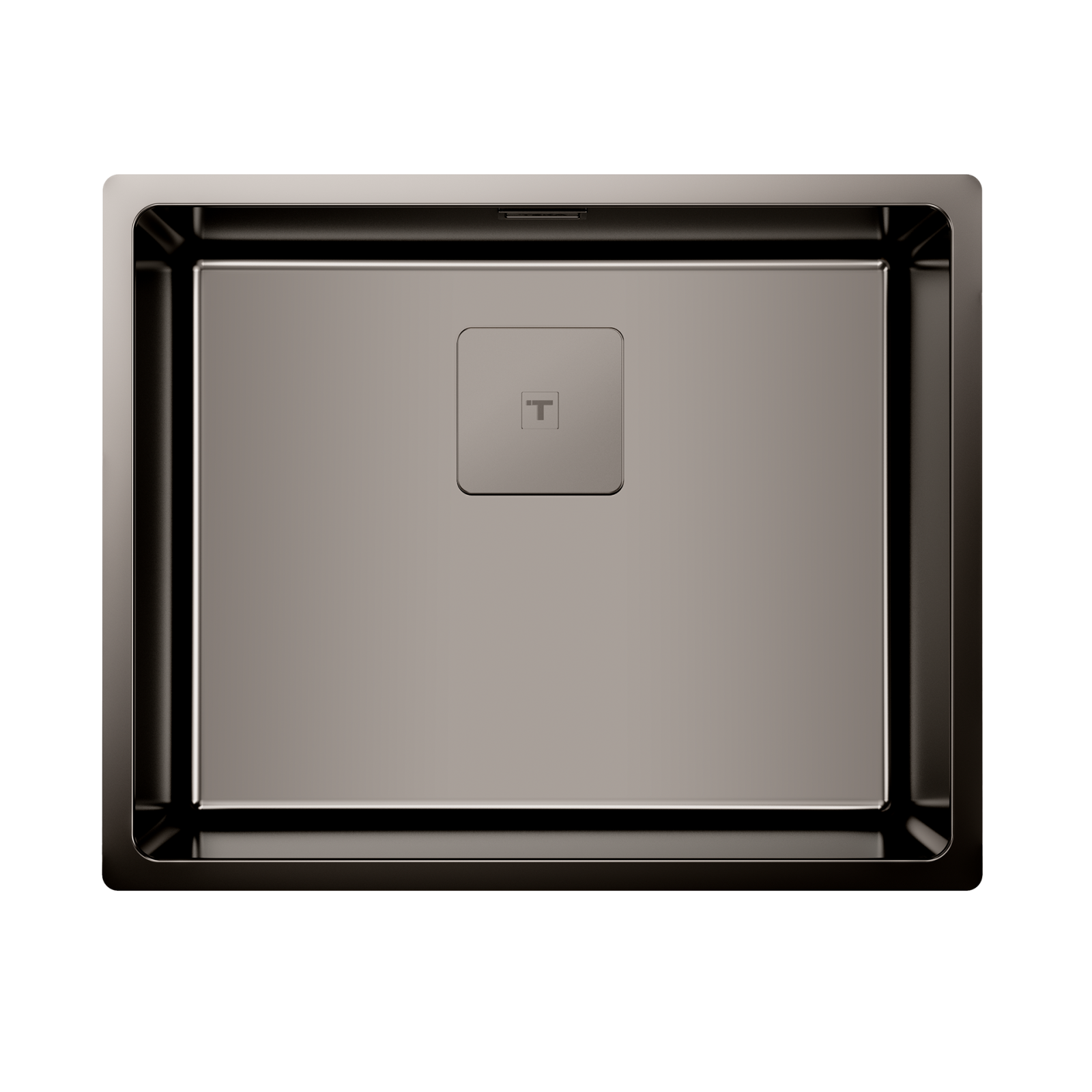 Chiuvetă din inox + tratament PVD, 1 cuvă , Instalare Top & Flush, Undermount - Teka FlexLinea RS15 50.40 Titanium 3