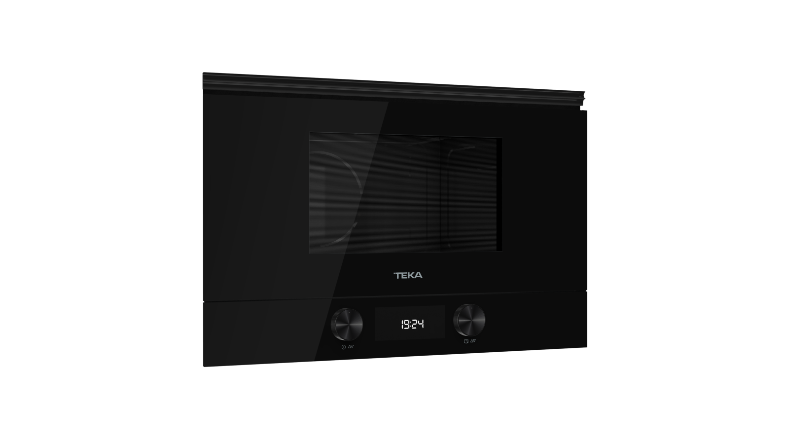 Ediția FullBlack. Cuptor cu microunde încorporabil cu bază ceramică și funcție grill - Teka ML 8220 BIS L FBK 5