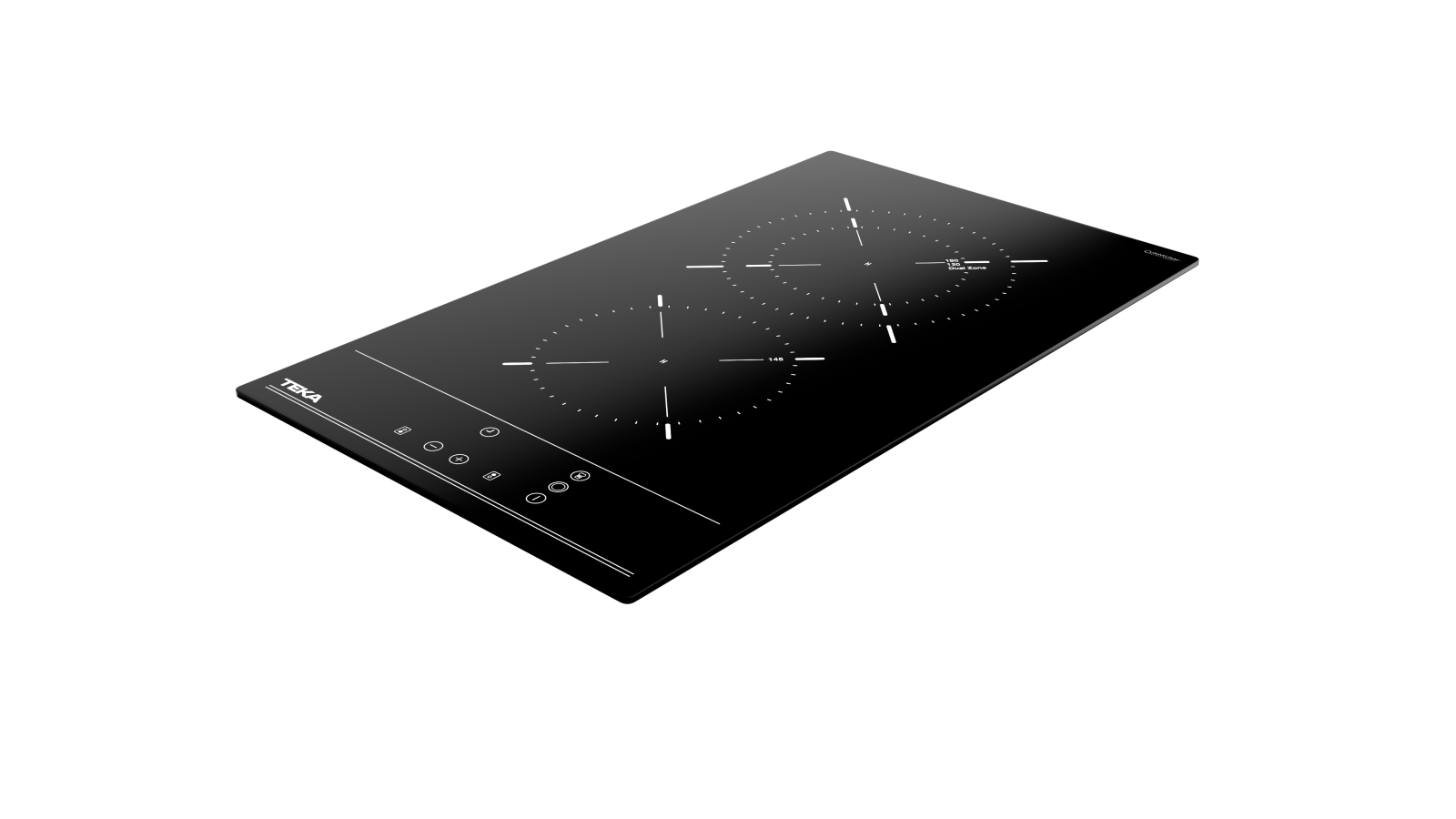 Plită Domino vitroceramică cu Touch control, 30 cm - Teka TZC 32320 BK TTC 7