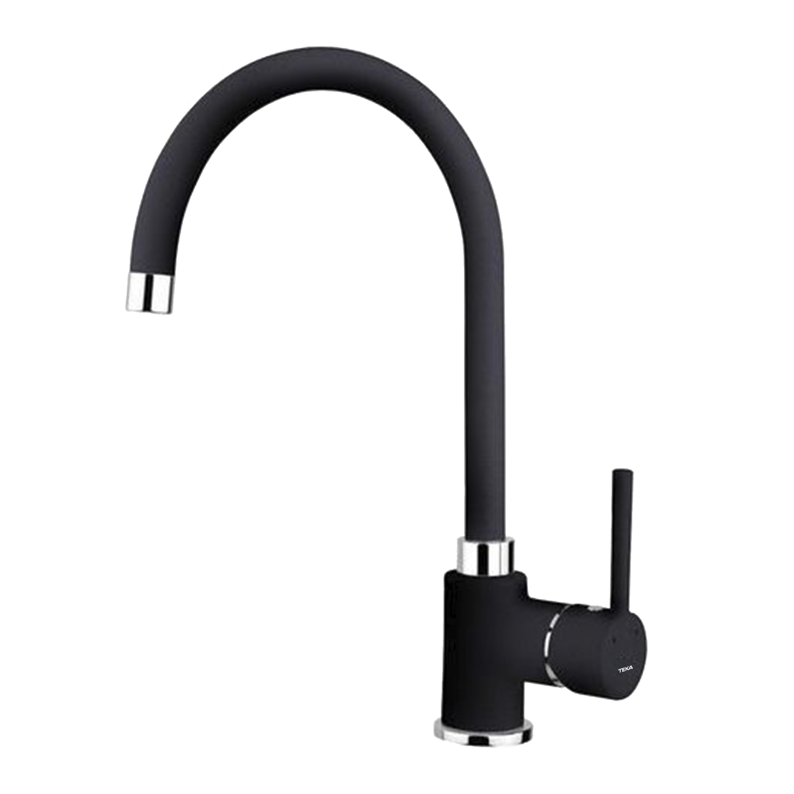 Baterie de bucătărie cu ţeavă înaltă
şi aerator anticalcar - Teka SP 995 METALLIC BLACK