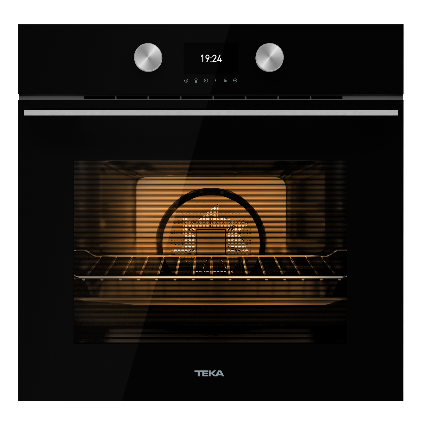 Cuptor multifuncţional, asistent personal de preparare (PCA): 20 de reţete presetate şi sistem Surround Temp (Turbo) - 12 funcţii de preparare - Teka HLB 8600 2