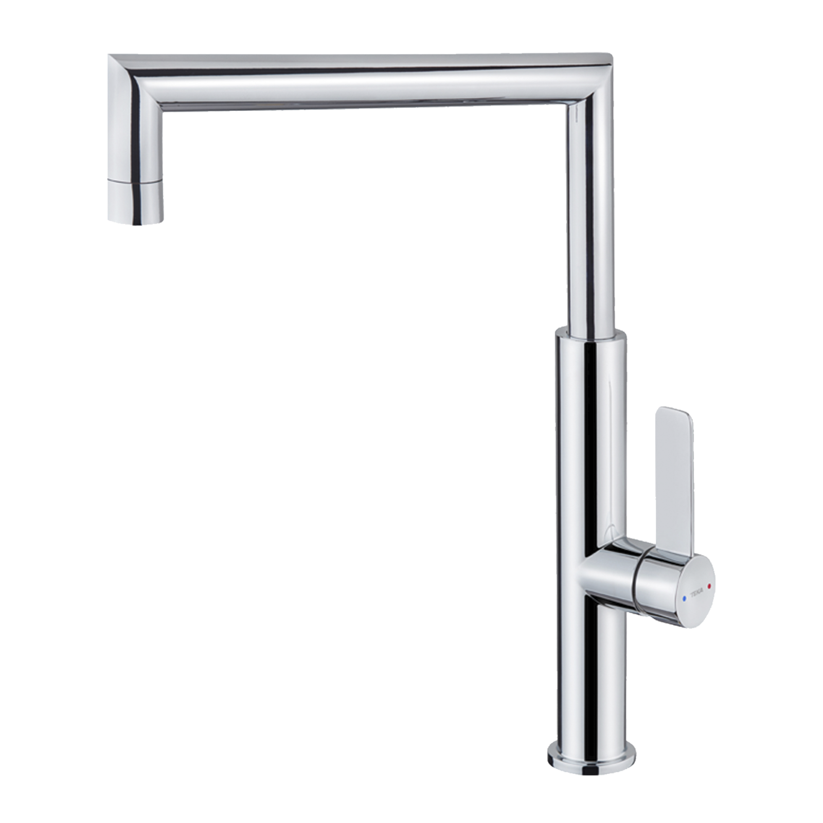 Baterie de bucătărie cu ţeavă înaltă 
Aerator anticalcar - Teka FOT 990