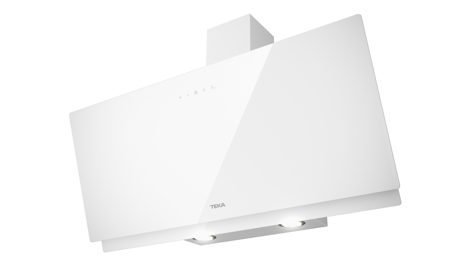 Hotă şemineu, design vertical, cu Sistem de extracţie perimetrală, 90 cm - Teka DVN 94030 WH 5