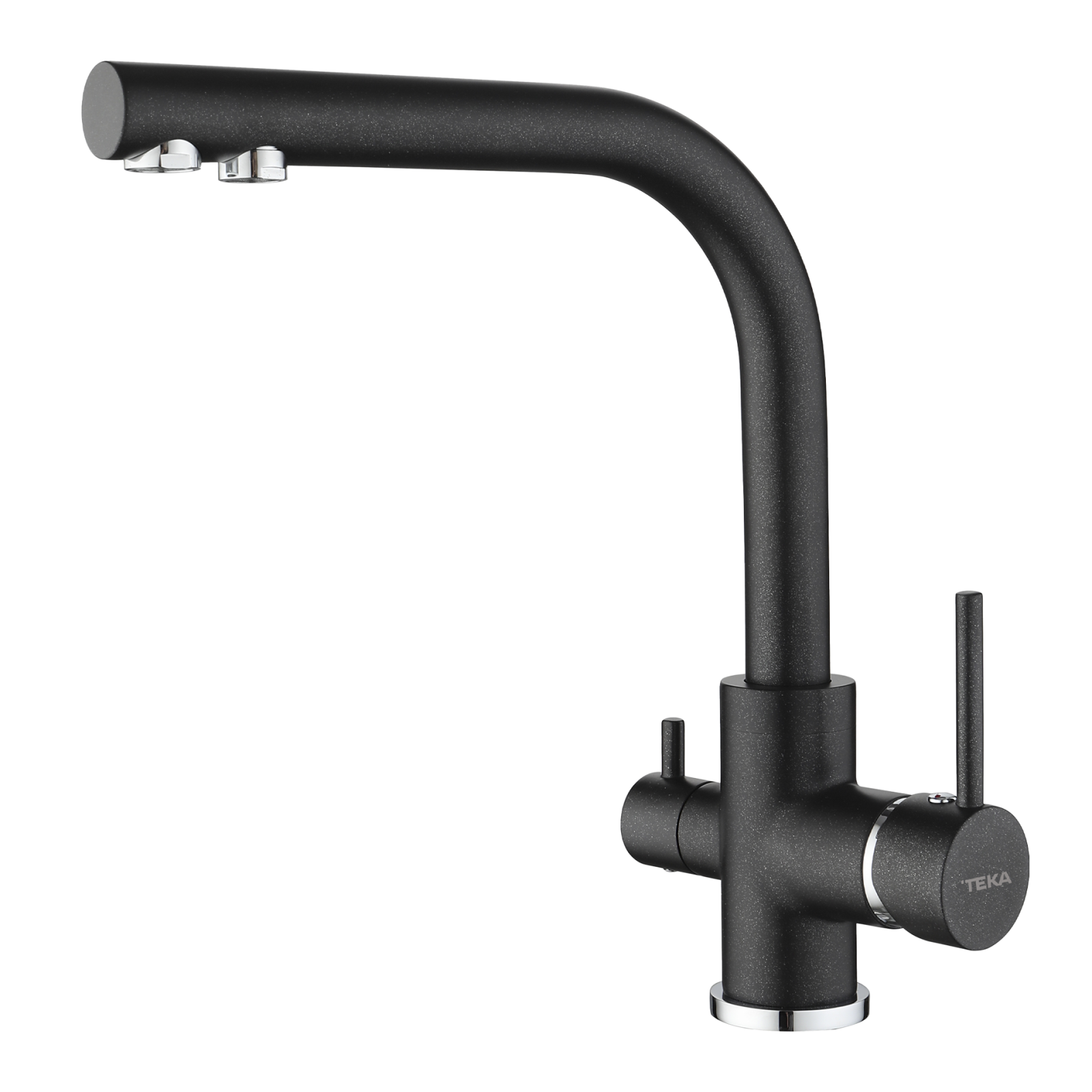 Baterie de bucătărie cu functie de filtrare si teavă înaltă rotativă - Teka OS 208