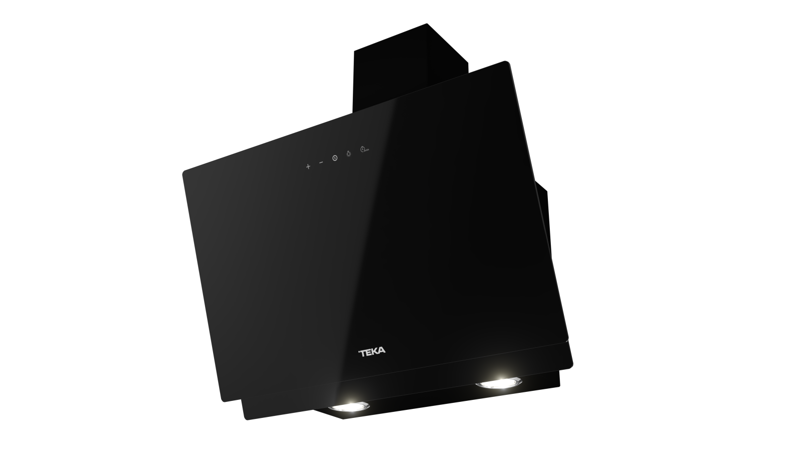 Hotă şemineu, design vertical, cu Sistem de extracţie perimetrală, 60 cm - Teka DVN 64030 BK 5