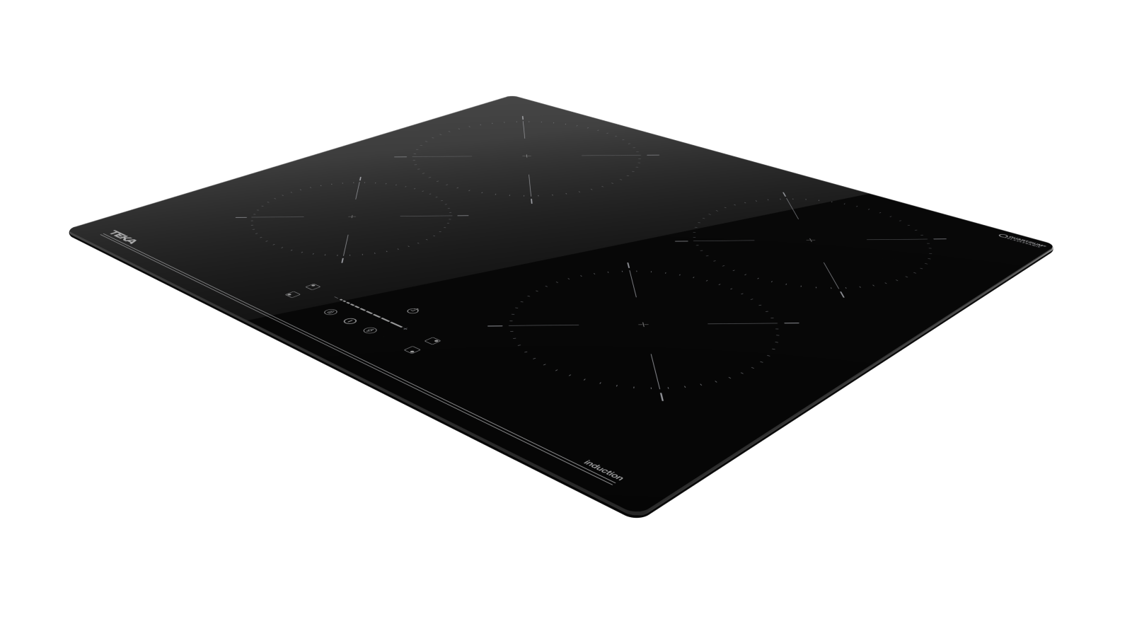 Plită electrică cu inductie cu MonoSlider Touch Control cu senzori acustici și blocare de siguranţă, 60 cm - Teka IBC 64110 SSM BK 6