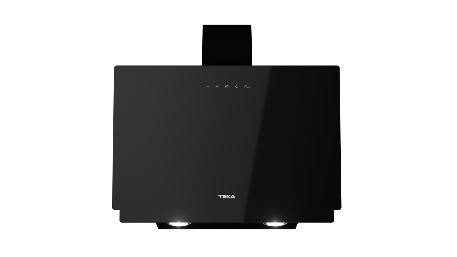 Hotă şemineu, design vertical, cu Sistem de extracţie perimetrală, 60 cm - Teka DVN 64030 BK 3