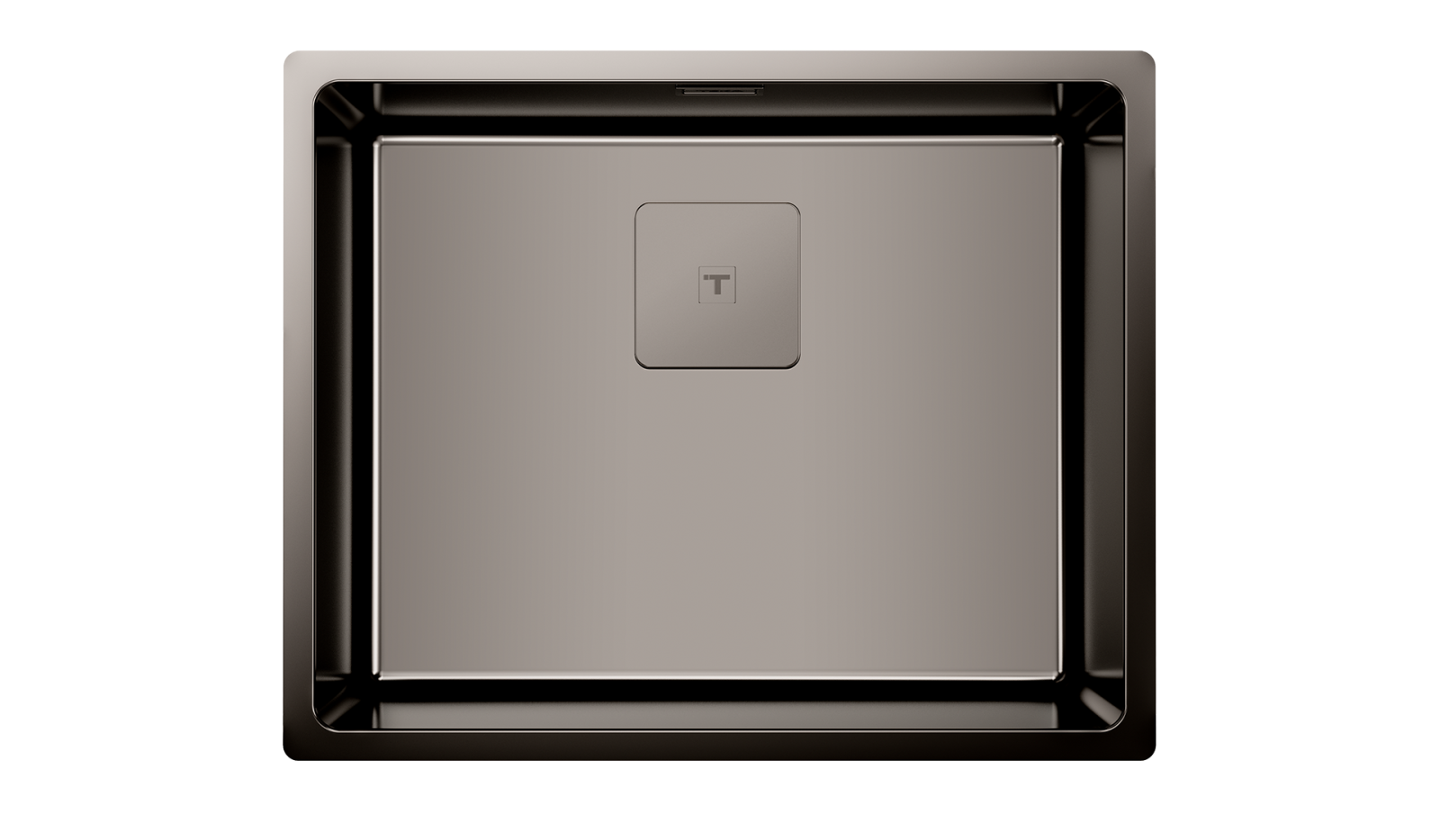 Chiuvetă din inox + tratament PVD, 1 cuvă , Instalare Top & Flush, Undermount - Teka FlexLinea RS15 50.40 Titanium 2