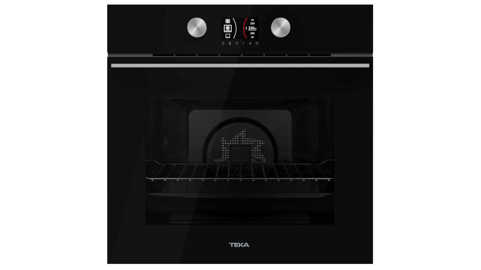 Cuptor multifuncţional, asistent personal de preparare (PCA): 20 de reţete presetate şi sistem Surround Temp (Turbo) - 12 funcţii de preparare - Teka HLB 8600 4